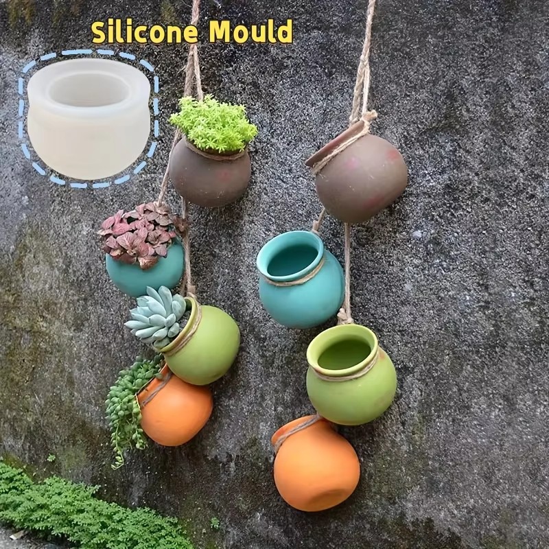 Candle Containers - Moldes de silicona para macetas, moldes