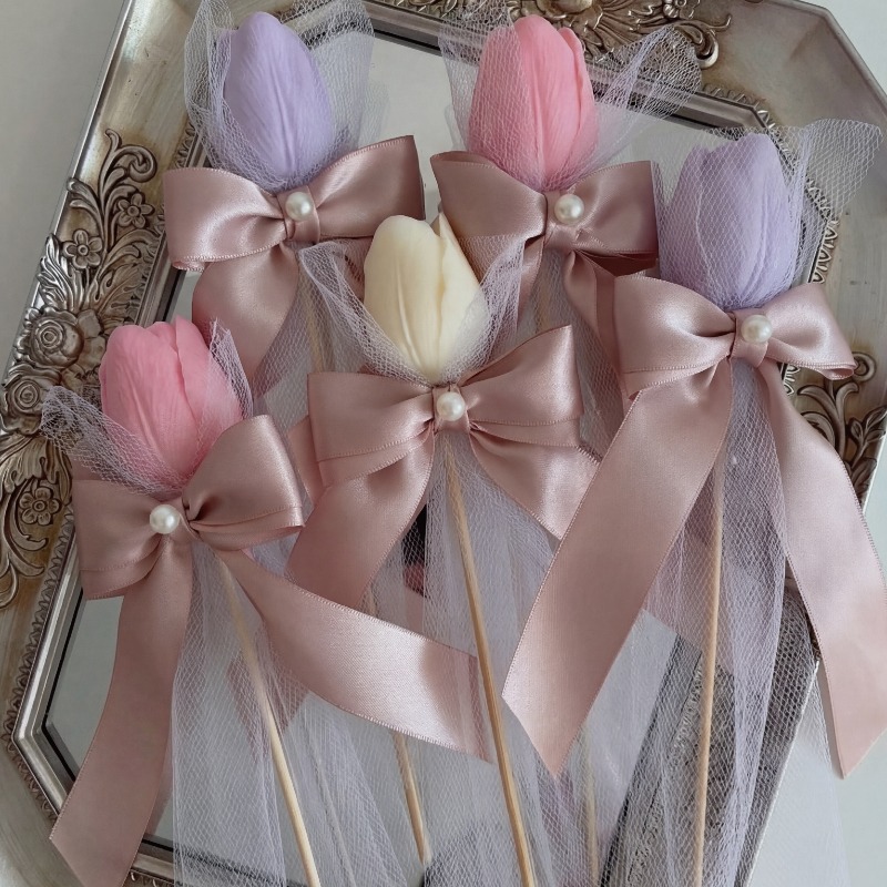 5 velas aromáticas con forma d - Silk Candle reseña y precio