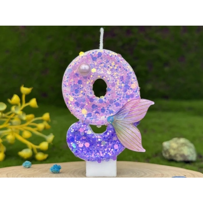 Velas de Número con Forma de C - Paraffin Wax reseña y precio