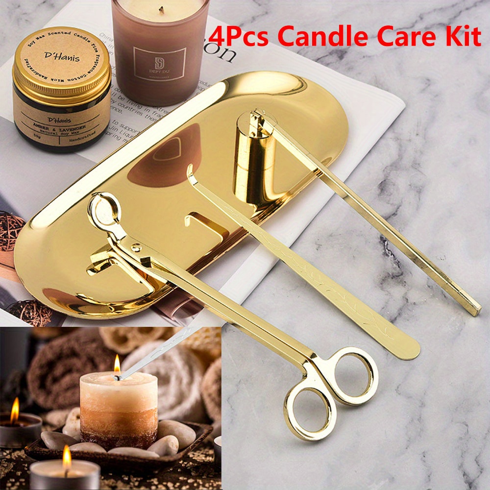 4 unids/set Kit de cuidado de  - Candle Wick reseña y precio